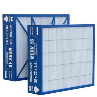Imagem de GAPCCCAR2025 filtro de substituição compatível com Bryant/Carrier Infinity MERV 16 cartucho purificador de ar GAPBBCAR2025/GAPCCCAR2025, 50,8 cm x 63,5 cm (tamanho real: 62 cm x 52,6 cm x 9 cm)