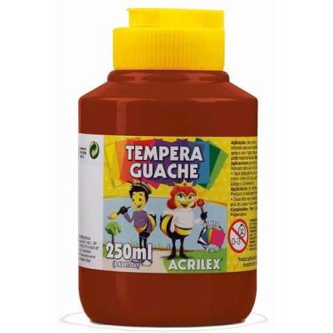 Imagem de Tinta Guache 250 ml - Acrilex - MARROM
