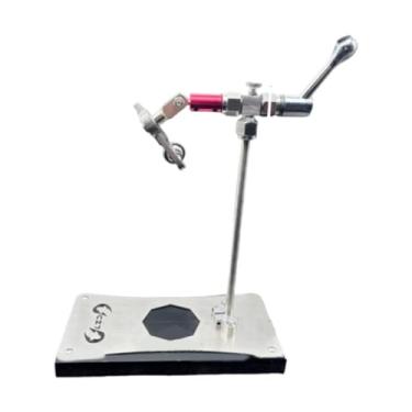 Imagem de Zxpjkyu Alicate de Amarração de Moscas, Equipamento de Pesca Prático com Rotação de 360 Graus, Alicate de Amarração de Moscas Resistente, Fabricação de Amarra