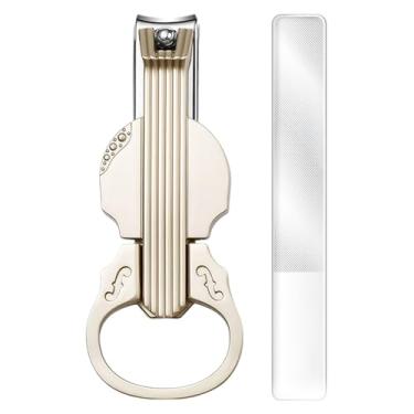 Imagem de Rrlihjgu Cortador de Unhas, Alicate De Unhas Para Idosos Com Lupa, Aparador em Forma de Violino para das Mãos e Pés Cuidados Diários Viagem Casa