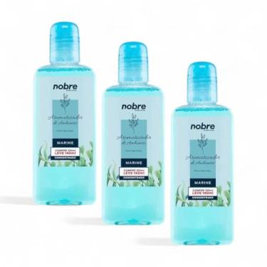 Imagem de Kit 3 Aromatizantes de Ambiente 140ml Nobre – Marine | Essência Concentrada, Perfume Duradouro, Aromatizador de Casa e Escritório
