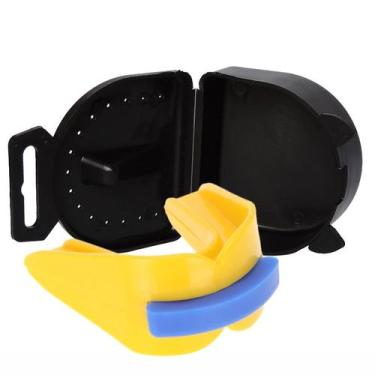 Imagem de Protetor Bucal Duplo Moldável C/ Estojo P/ Muay Thai, Boxe, Mma - Zona