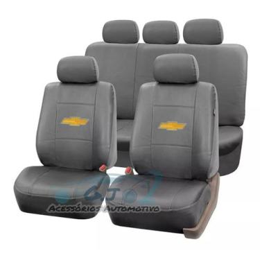 Imagem de capa para banco de carro em couro cor cinza Vectra 95 - gj acessorios