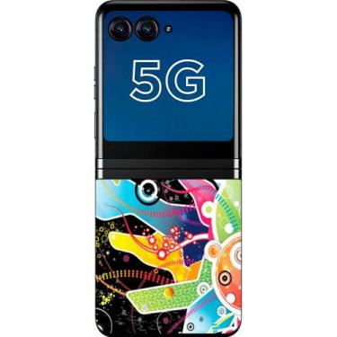 Imagem de Capa Adesivo Skin058 Verso Para Motorola Razr 40 Ultra 2023 - KawaSkin
