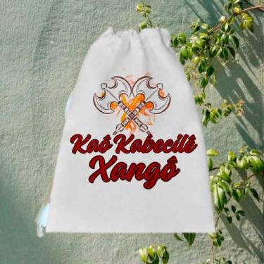 Imagem de Mochila Porta Guia Orixá Xangô - Umbanda Candomblé - Lojas Áurea
