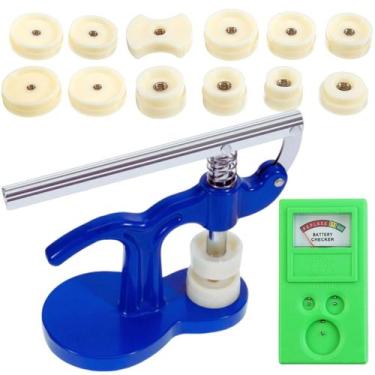 Imagem de Kit ferramentas para relógios prensa + medidor de bateria - SWG