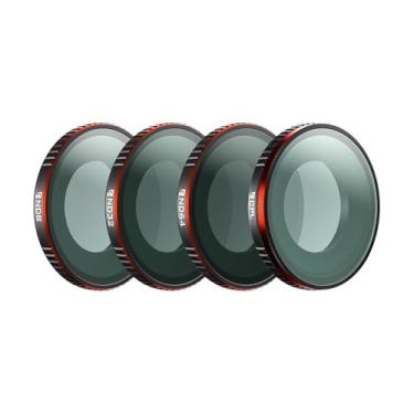 Imagem de Freewell Kit de filtro de dia padrão para filtros Insta360 GO Ultra – ND8, ND32, ND64 e CPL para controle de exposição aprimorado e reflexos reduzidos