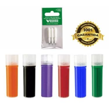 Imagem de Refil P Pincel Marcador Quadro Branco + Ponta Original Pilot - Carinon