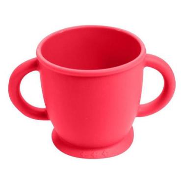Imagem de Copo Infantil em Silicone 280 Ml Vermelho Moda do Chef
