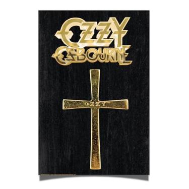 Imagem de Desert Cactus Pôster Ozzy Osbourne 61 cm x 91 cm Decoração para sala (pôster 13)