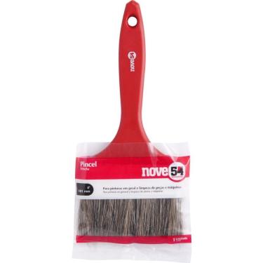 Imagem de Pincel 4 Cerda Gris Cabo Plástico Para Tintas Latéx E Acríl