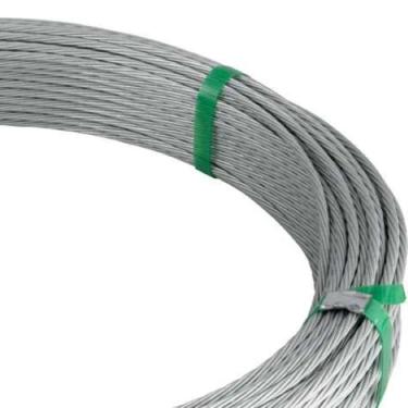 Imagem de Cordoalha Galvanizado 1-4`` Para Curral 100 Metros Vonder