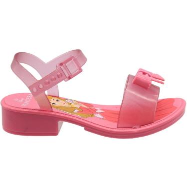 Imagem de Sandália Salto Baixo Infantil Grendene Kids Royal Ajustável Laço Menina