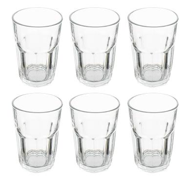 Imagem de Jogo de Copo de Vidro Isis Transparente 360ml 6 Peças - Vista Home