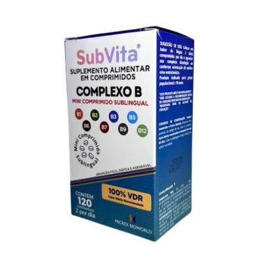 Imagem de Subvita Complexo B - 120 Mini Comprimidos - Micrex Bioworld