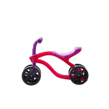 Imagem de Bicicleta De Equilíbrio Infantil Futurista Sem Pedal 4 Rodas - Rosa - 