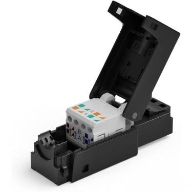 Imagem de Conector Rj45 Macho Cat.6 Tool Less