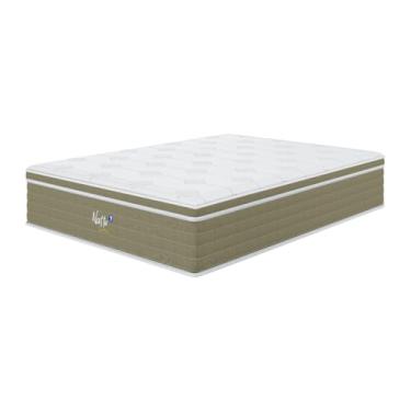 Imagem de Colchão Sonos Nattu Látex King Mola Ensacada 193x203x34cm