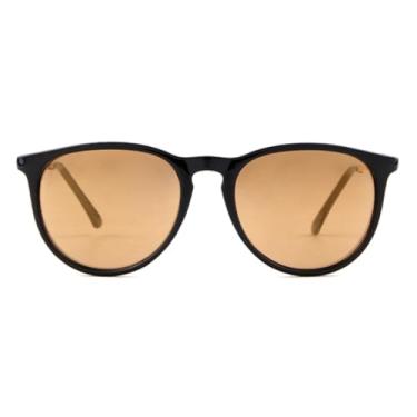 Imagem de VFDHN Óculos de sol retrô oval feminino UV400 gradiente marrom claro masculino (12)