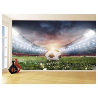 Imagem de Papel De Parede 3D Esporte Estádio Gramado Campo 3,5M Spt74