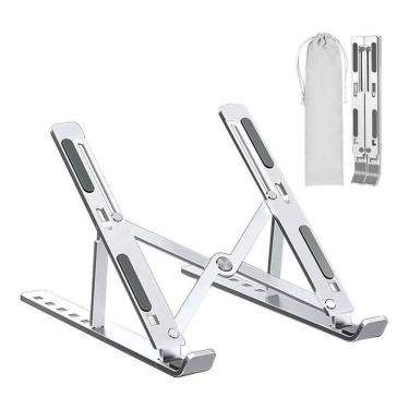 Imagem de Suporte Notebook Laptop Alumínio Ajustável 6 Ângulos