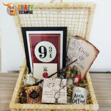 Imagem de Cesta Harry Potter com 12 Itens Exclusivos - Pluk