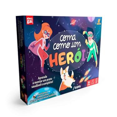 Imagem de CooperFun - Coma Como Um Herói, Jogo de Tabuleiro, 2 a 5 Jogadores, 4+ Anos, 20 Minutos por partida