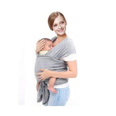 Imagem de Wrap Sling Canguru Carregador De Bebê Sling Modelo Luxo - Quality Baby