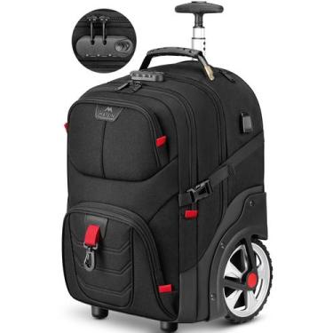 Imagem de Rolling Bag MATEIN Mochila de rolo para laptop de 17 polegadas resiste