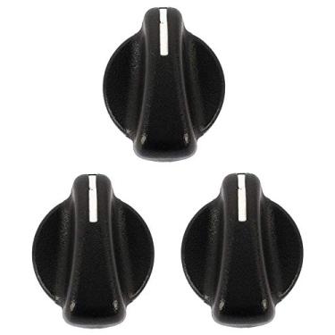 Imagem de KARPAL Interruptor de controle climático de ar condicionado para aquecedor compatível com Jeep Wrangler 1999-2006/Dodge Ram Van 1999-2003 (pacote com 3)