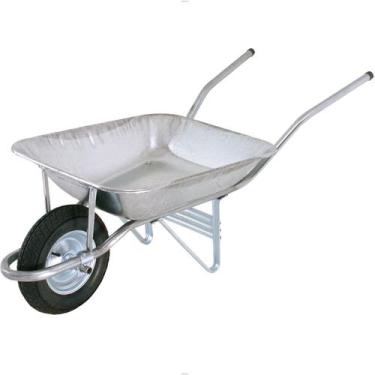 Imagem de Carrinho de Mão Pedreiro Galvanizado 60L Com Pneu CRG25 Canal