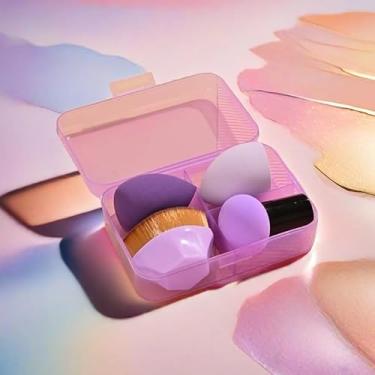 Imagem de Conjunto de esponja de maquiagem definitivo – Kit de 4 peças com estojo de viagem, esponjas macias e duráveis, esponja de alça e pincel de base 46