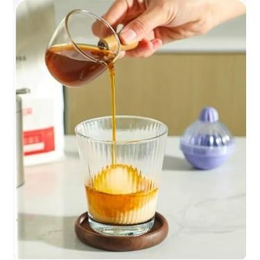 Imagem de Forma de bola de gelo, bandeja de cubo de gelo - bandeja de 6 cm de diâmetro, fácil liberação (1 peça), rosa