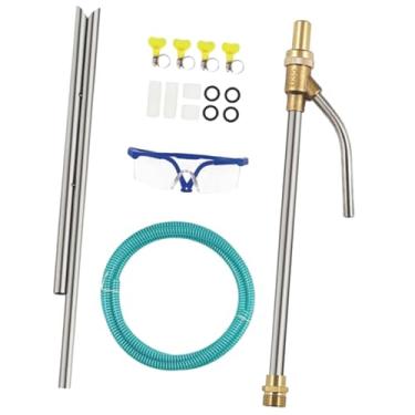 Imagem de KiBcsLic Kit de Jateamento de Areia para Lavadora de Alta Pressão com Acessório para Jateamento Úmido, Remove Ferrugem, Portátil, 5000 PSI, Multiuso, Conexão, Verde