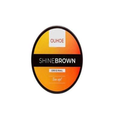 Imagem de Creme Bronzeador Shinebrown H Sunless  auto-hidratante sem sol com ing