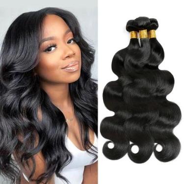 Imagem de Pacotes de cabelo MDL 12A Body Wave 100% Brazilian Virgin x3