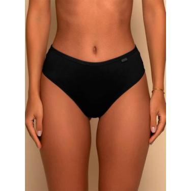 Imagem de Calcinha Fio Dental Nayane CA 02 0022 Dupla Midi Lisa T. P/GG, GG, 000