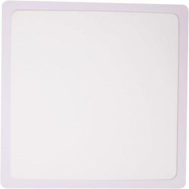 Imagem de Plafon Quadrado Sobrepor Abs Branco Bivolt Foxlux 24W - 6500