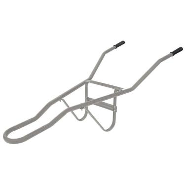 Imagem de Conjunto Braços Para Carrinho Mão Tramontina Aço Tubular 12mm Cinza Tramontina