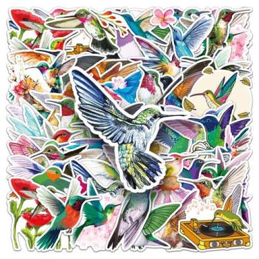 Imagem de Pacote de adesivos Cartoon Parrot, 50 unidades  Decalques de vinil à p