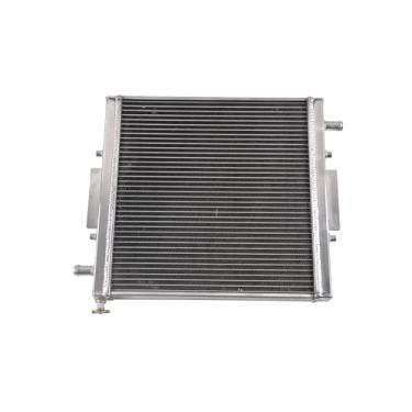 Imagem de Trocador de calor universal de corrida de alumínio com desempenho de 43 cm x 38 cm x 50 cm para intercooler de ar para água