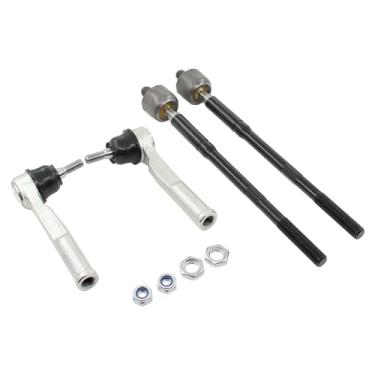 Imagem de DriveFix 4 peças de extremidade dianteira interna e externa para Fiat 500X 2016-2020, Jeep Renegade 2015-2018