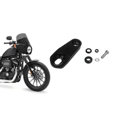 Imagem de VINTGMT Bloco de extensão de farol para Harley Sportster 1100 1200 Iron 883 93-05 Dyna