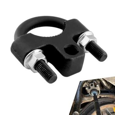 Imagem de Dogary 1 ferramenta de remoção de haste de direção interna, ferramenta universal de perfil baixo de 9,5 cm, removedor de haste de direção interna em forma de U, reparo de automóveis, caminhões e