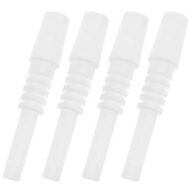 Imagem de Lovelysp 4 peças de bicos de cerâmica bicos de jateamento de areia pontas de substituição de jateamento de areia 3,13 × 0,55 polegadas para substituir máquinas de jateamento de areia portáteis