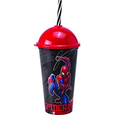 Imagem de Copo Shake 500 ml Homem Aranha, Plasútil