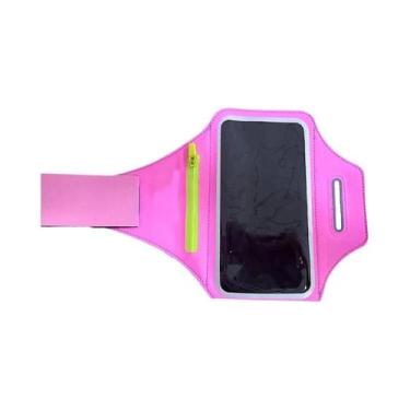 Imagem de Bolsa De Braço Unissex Para Fitness Com Zíper Para Armazenamento De Te