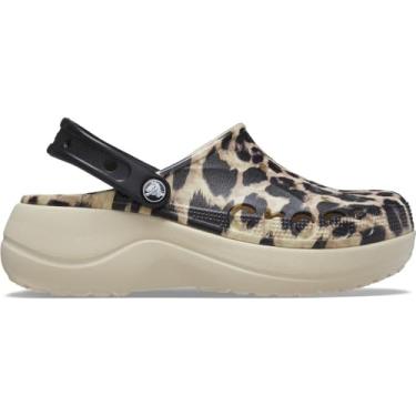 Imagem de Sandália crocs baya plataform printed clog leopard - 39