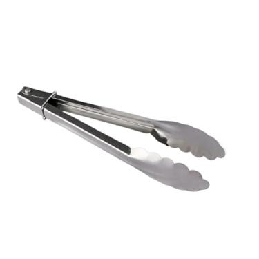 Imagem de Pegador Inox Universal 22cm para Frios Doce Gelo Salgados Lanches Utensílio Cozinha churrasco(1)