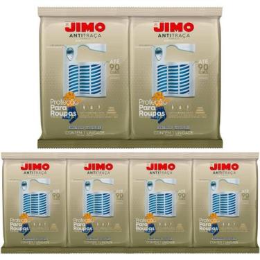 Imagem de Jimo Cartela Mata Anti Traça Guarda Roupa Gavetas 6un